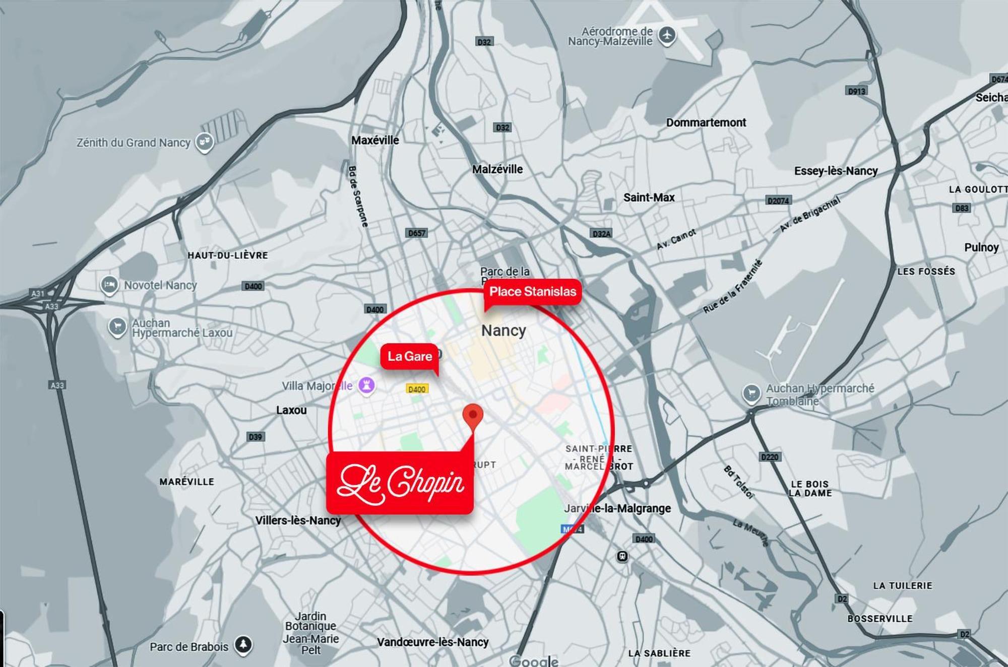Appartement Chopin Au Coeur De Nancy Ngoại thất bức ảnh